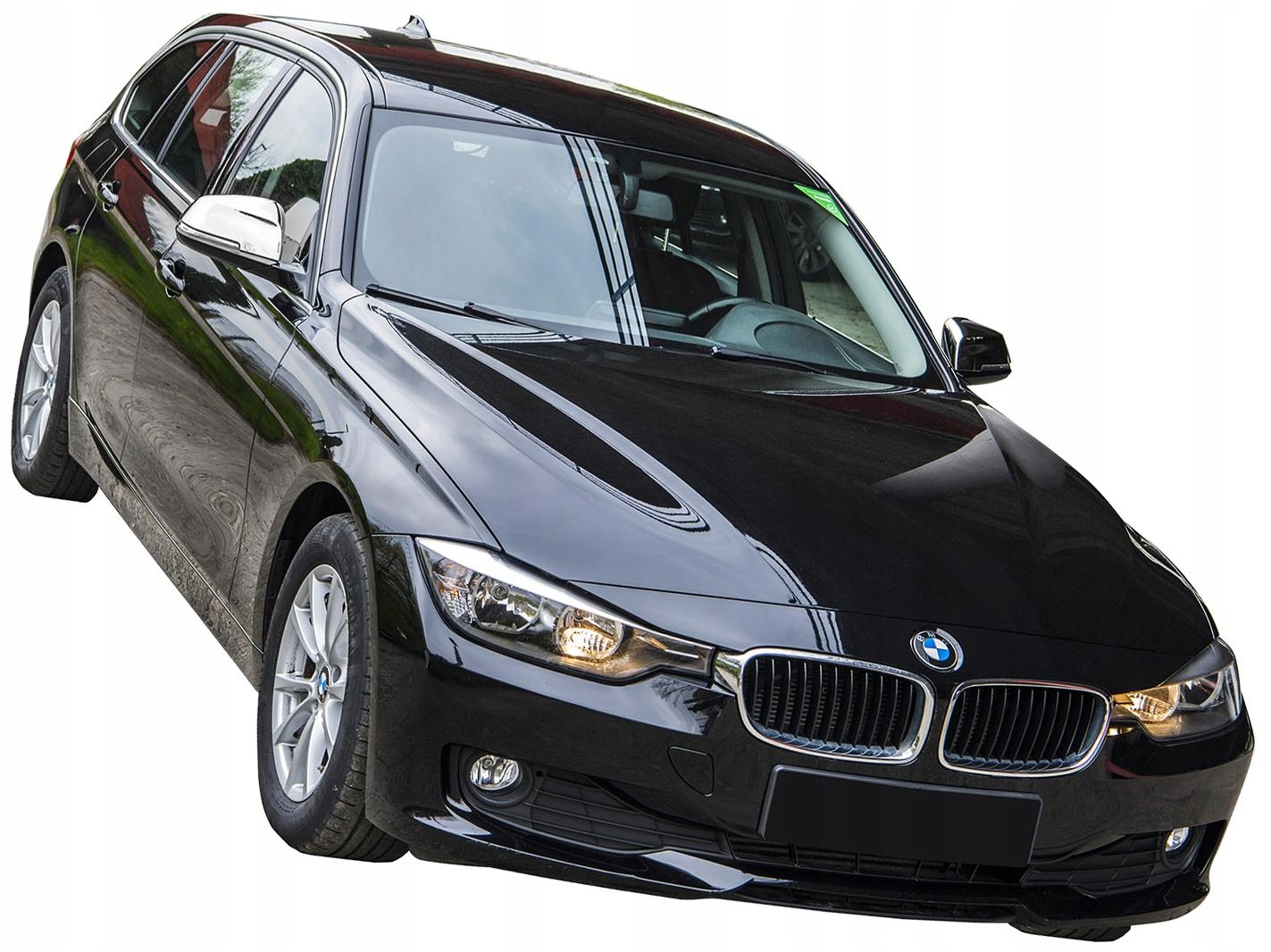 Декоративные накладки на зеркала BMW 3 серии F30 13-18
