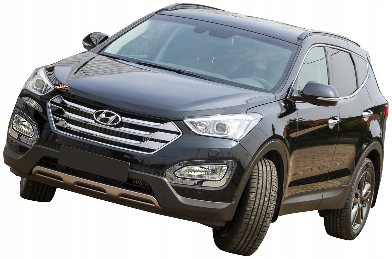 ДЕКОРАТИВНАЯ РАМКА ГАЛОГЕННАЯ ПЕРЕДНЯЯ ДЛЯ HYUNDAI SANTA FE 13-15