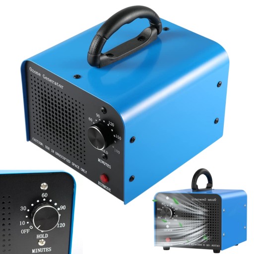 ОЗОНАТОР 60000 МГ/Ч С ТАЙМЕРОМ 60 МИНУТ ДЛЯ ОЧИСТКИ ВОЗДУХА В АВТОМОБИЛЕ