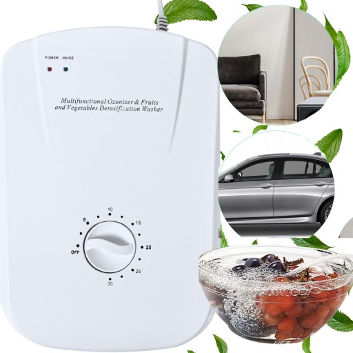 ОЗОНАТОР ПОВІТРЯ ГЕНЕРАТОР ОЗОНУ ДОМУ АВТОМОБІЛЬНИЙ ІОНІЗАТОР + ТАЙМЕР