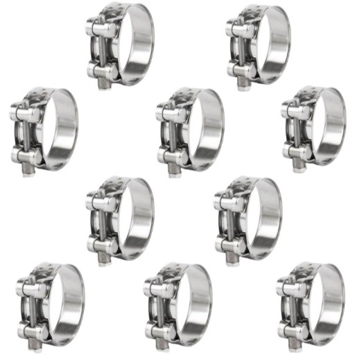 Затискач GBS W2 з нержавіючої сталі 80-85 / 10x