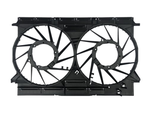 ATAU-7-0596-O - Корпус вентиляторів Audi Q5 17-80A121207A