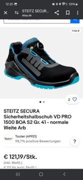 Спеціальне робоче взуття Steitz