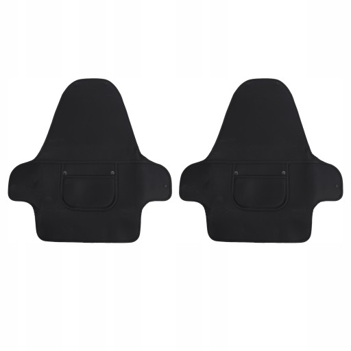 Захист заднього сидіння автомобіля, чорна штучна шкіра