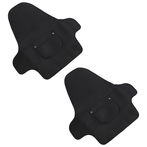 Протектор заднего сиденья автомобиля искусственная кожа черный