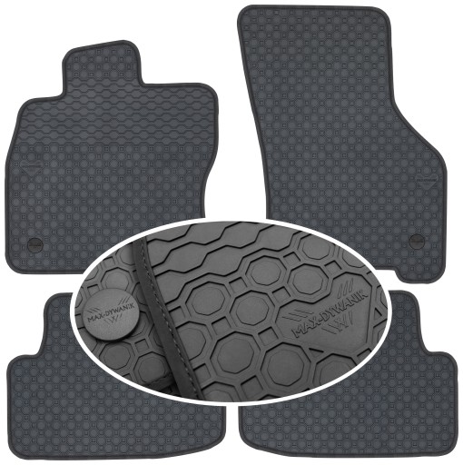 Octavia IV HB mHEV / eTSI з 2021 року Гумовий килимок PrimeLiner - Чорний