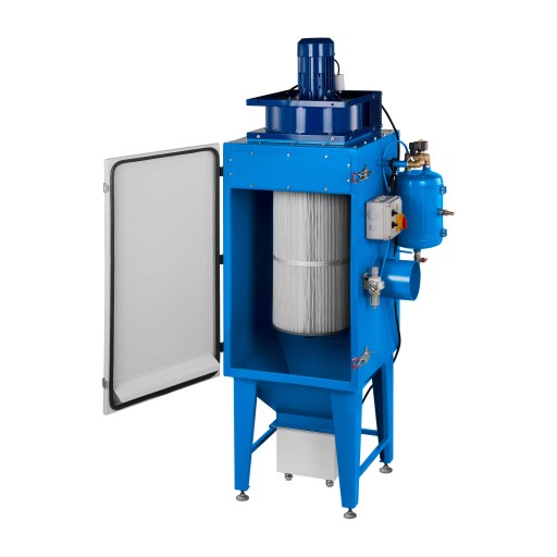 Вытяжка пылеуловитель фильтровентиляция для пескоструйной машины