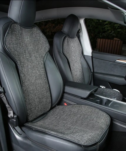 Дышащие чехлы на передние сиденья — Tesla Model 3/Y