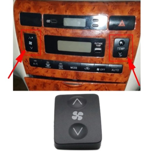 6964182559326 - Odowy переключатель крышка кнопка управления для Toyota Corolla 2002-2007