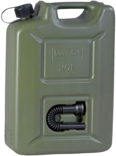 Каністра для бензинового палива 20 л HUNERSDORFF