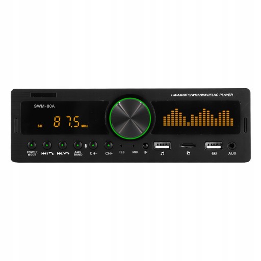 Аудіоплеєр Bluetooth 1 DIN з пультом дистанційного керування MP3