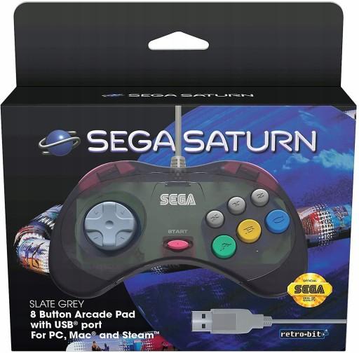 Офіційний Sega Saturn USB Control Pad для ПК, Mac,