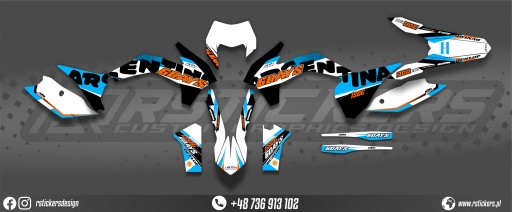 Шпон KTM EXC 2014-16 Argentina