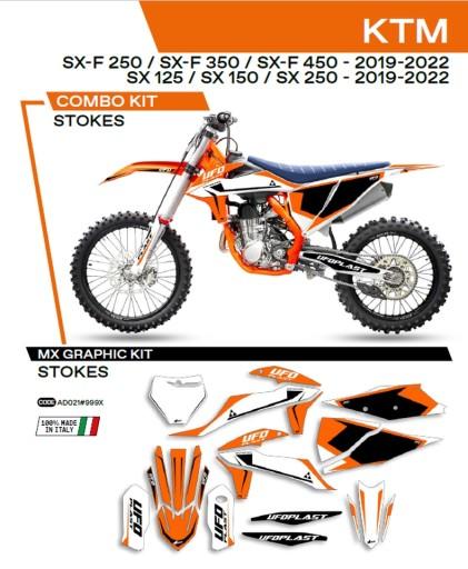 AD021999X - Шпон UFO KTM SX SXF 125 150 250 350 450 19-22