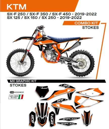 AD021001 - Шпон UFO KTM SX SXF 125 150 250 350 450 19-22