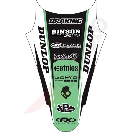 19-32120 - Заводська обшивка крила Effex Kawasaki KX