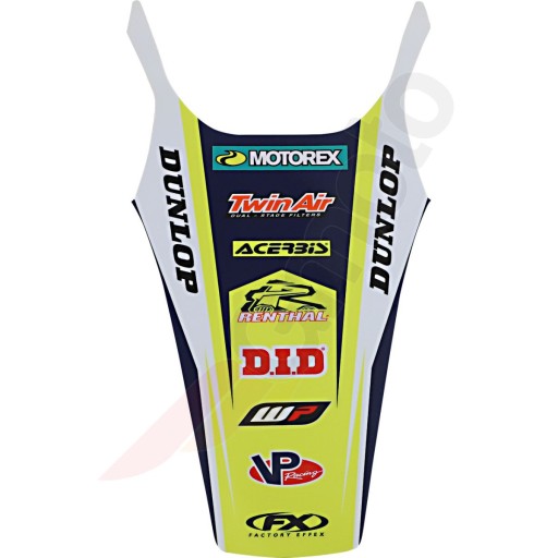 22-32640 - Заводська обшивка заднього крила Effex Husqvarna FC