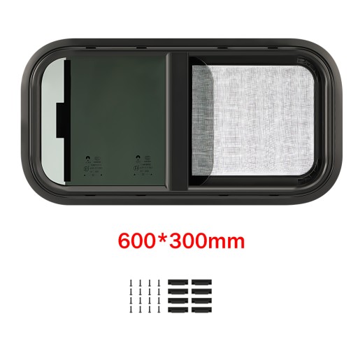 RV WIndow - Раздвижное окно для каравана для RV RV 600*300 мм