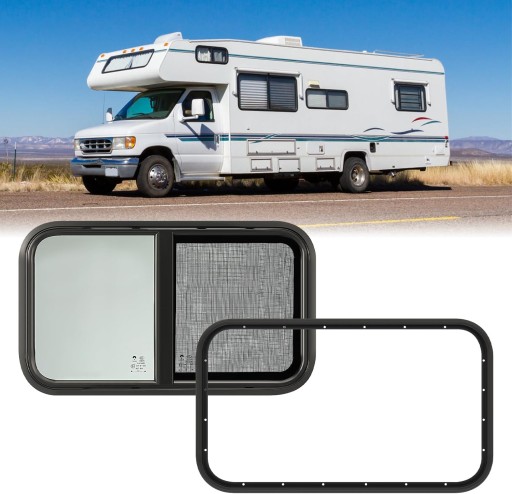 Горизонтальне розсувне вікно ACLONG для караванів 700х400 мм