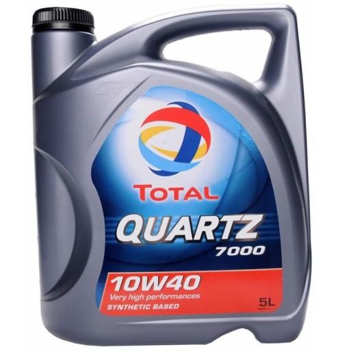 Масло 10W40 TOTAL QUARTZ 7000 5л