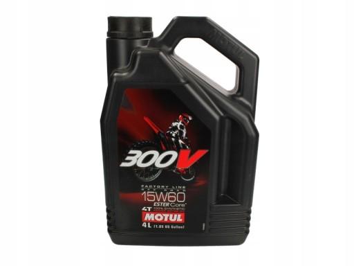Масло 15W60 MOTUL 300V Off Road 4л Синтетика