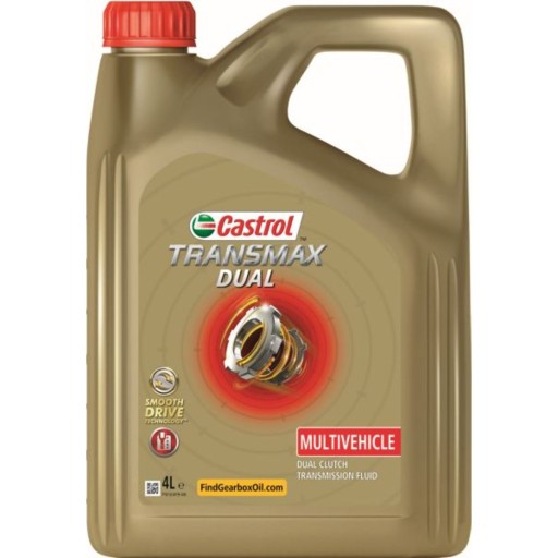 15EEFE - Масло ATF CASTROL TRANSMAX DUAL MV 4L