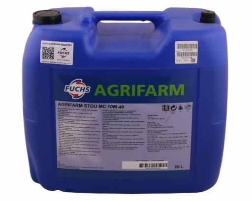 Agrifarm STOU MC 10W40 20л Масло Fuchs