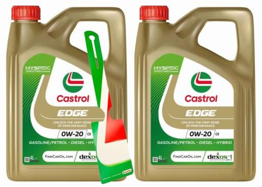 Castrol EDGE Titanium oil 0W20 C5 8L підвіска