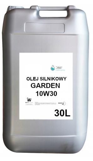 DMF Garden Oil 10w30 30л - масло для газонокосилок, снегоочистителей, тракторов