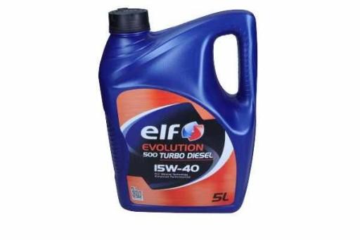Масло ELF 15W40 5L EVOLUTION 500 TURBO DIESEL