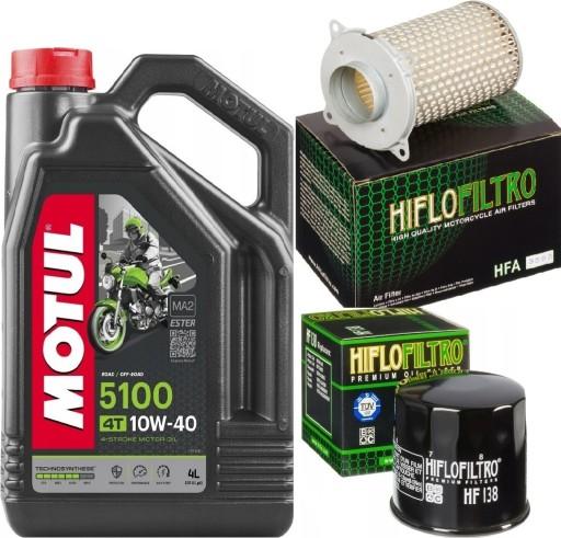 Масло + масляний фільтр + повітряний фільтр: SUZUKI GSX 1200 Inazuma 1999 р.