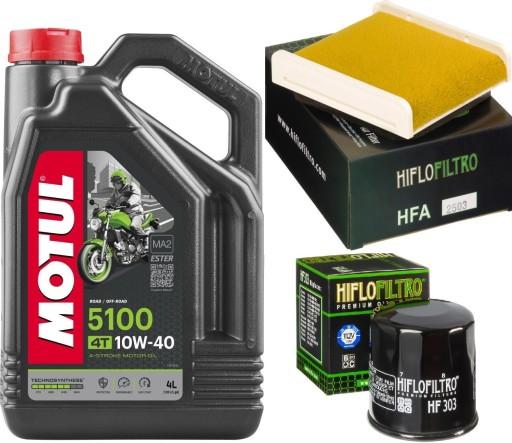 Масляний + масляний + повітряний фільтр KAWASAKI GPZ500 S 1994р