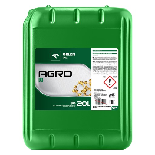 Универсальное гидравлическое трансмиссионное масло Orlen Oil AGRO U GL-4 | 20L