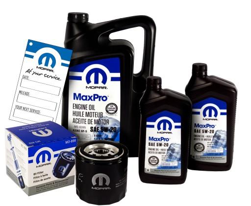 Масло MOPAR 5W20 7л + фільтр MO-899 CHARGER 5.7