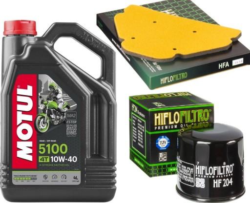 Масло MOTUL + Фильтры HIFLO KAWASAKI ZX9R NINJA 2003 г.
