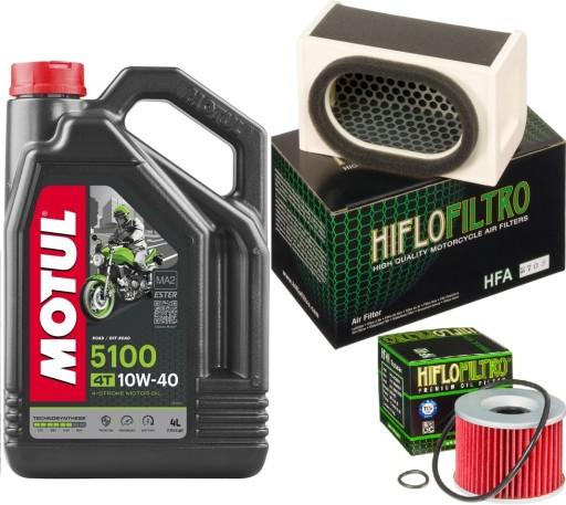 Масло + фильтры MOTUL: KAWASAKI ZR 550 Zephyr 1996 г.