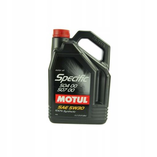 Масло MOTUL Special 504.00 507.00 5W30 5л