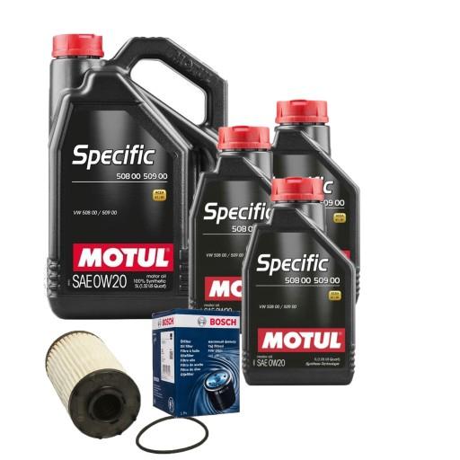 Масло Motul 0W20 Фильтр для AUDI Q7 55 60 TFSi SQ7 Q8