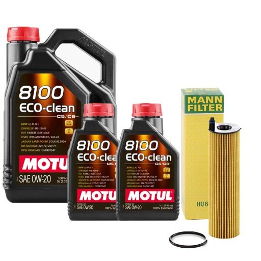 Фільтр масляний Motul 0W20 для MERCEDES B CLASS W247 200 d 220 d Sports Tourer