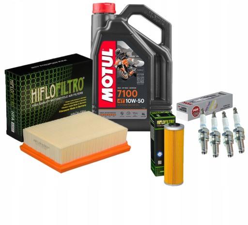 Масло Motul 10w50 KTM 1190 Adventure Filters Candle