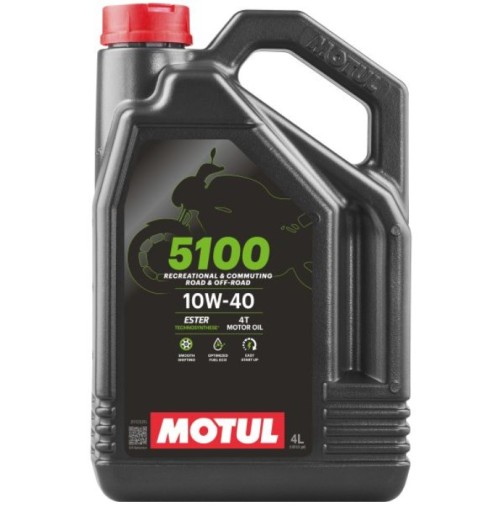 Масло Motul 5100 10W40 4L 4T ОРИГІНАЛ + СЕРТИФІКАТ
