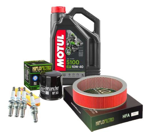 Масло Motul 5100 10w40 HONDA ST 1100 SC26 Фильтр NGK