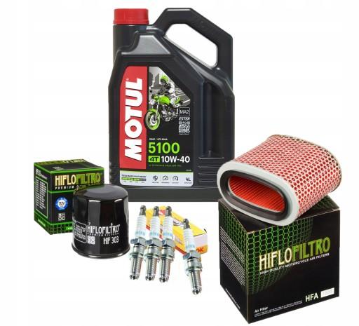 Масло Motul 5100 HONDA VT 1100 C3 SC39 Фильтр Свечи зажигания