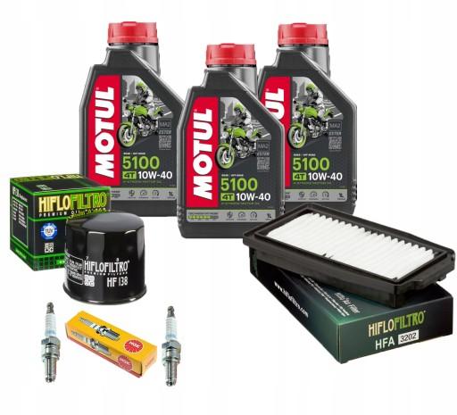 Масло Motul 5100 SUZUKI DL 250 17-21 год Фильтры Свечи зажигания