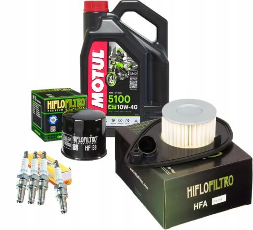 Масло Motul 5100 SUZUKI VZ 800 MARAUDER Фільтр NGK