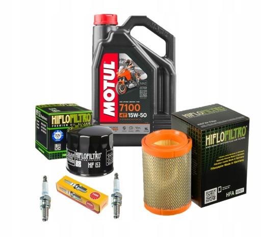 Масло Motul 7100 DUCATI MONSTER 821 Фільтр Свічка
