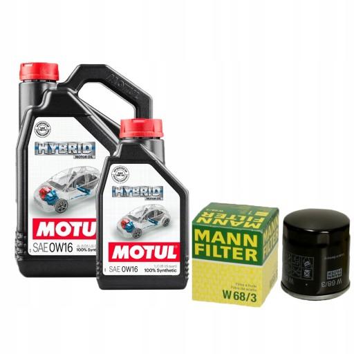 Масло Motul Hybrid 0W16 Toyota COROLLA 2.0 E21