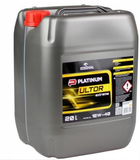 Масло PLATINUM ULTOR EXTREME 10W40 20л.