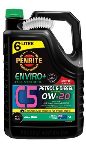 Олива Penrite ENVIRO+ C5 0W20 6л
