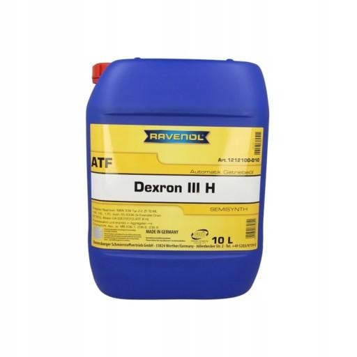 Масло RAVENOL ATF DEXRON III H 10л